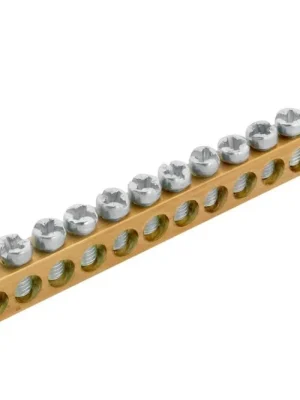 Finální Výprodej Lišta nulovací ELEMAN NSCH 6,5x9 16mm2, 380V, 63A 1000102