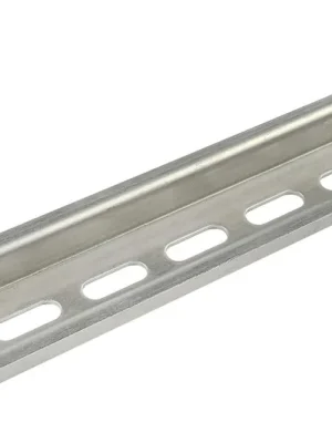 Ověřený Nosná lišta DIN TS 35/1P 1000x7,5 ELEMAN děrovaná 6,3x18mm 1000322