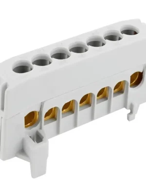 Aktuální Můstek ELEMAN A 7-F2 (svorkovnice 7x16mm2) IP20, 63A šedý, na DIN 1001830