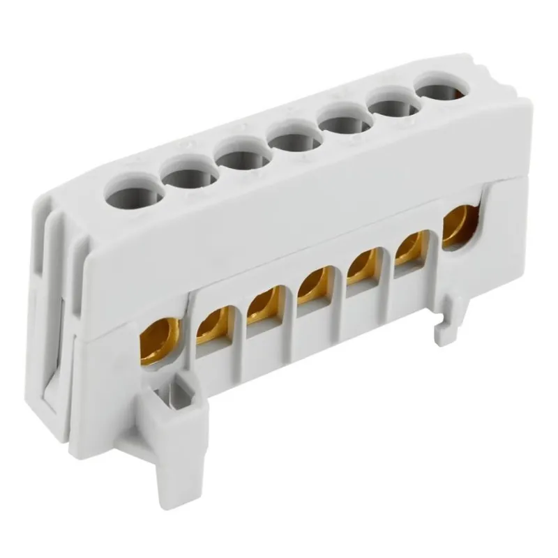 Aktuální Můstek ELEMAN A 7-F2 (svorkovnice 7x16mm2) IP20, 63A šedý, na DIN 1001830