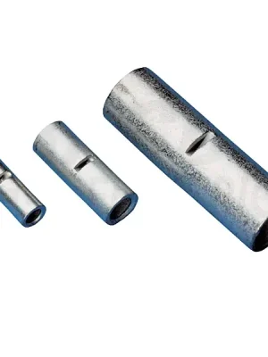 Omezená Nabídka Tracon TH50 Neizolované Cu lisovací kabelové spojky 50mm2, (d1=9,5mm, L=32mm)