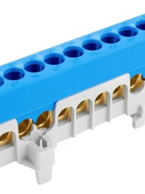 Omezená Nabídka Můstek ELEMAN N 12-F2 (svorkovnice 12x16mm2) IP20, 63A modrý, na DIN 1001280