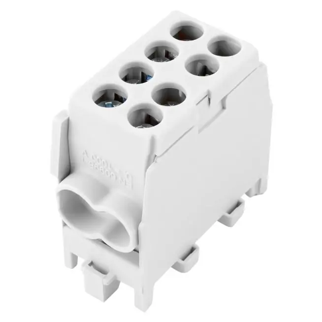 Svorkovnice rozbočovací HLAK 25-1/2 M2 ELEMAN 100A 1pól Al/Cu IP20 šedá na DIN 2080136 1006511 Speciální Cena