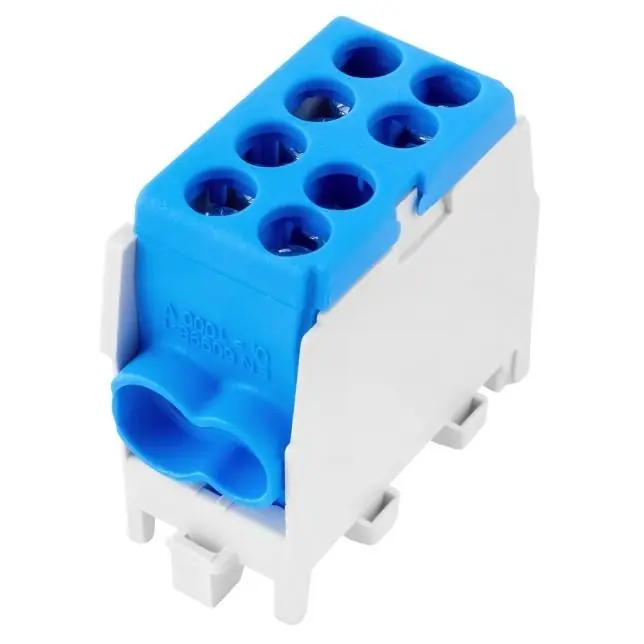 Originální ELEMAN SVORKA HLAK 25 1/2 M2 100A 1PÓL AL CU IP20 MODRÁ NA DIN 2080151 6512