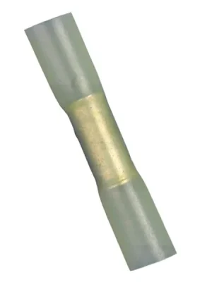 Aktuální Tracon ZSTHS Smršťovací Cu lisovací spojky s lep., žluté, pocínované 4mm2, (L=41mm, d1=3,6mm), PO