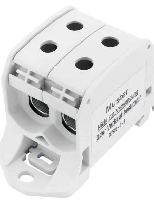ELEMAN SVORKA RKA 50 DLG, 160A, 1PÓL. (4X VSTUP), AL/CU, ŠEDÁ, NA DIN/NA PANEL, 6015 Cenová Bomba