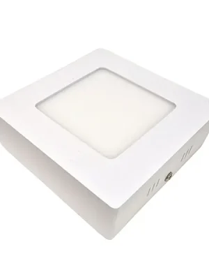 Tracon LED-DLNF-6NW Podhledové čtvercové LED svítidlo, bílé 220-240 VAC, 6 W, 350 lm, 120×120×39mm, 4000K, IP20, EEI=G Aktuální