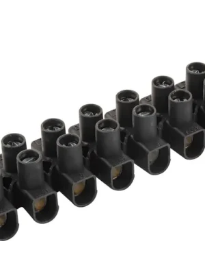 Kup Teď Svorkovnice lámací ELEMAN EKL 1 12pól 12x1,5-6mm2, T80, PP černá (čokoláda) 1001040