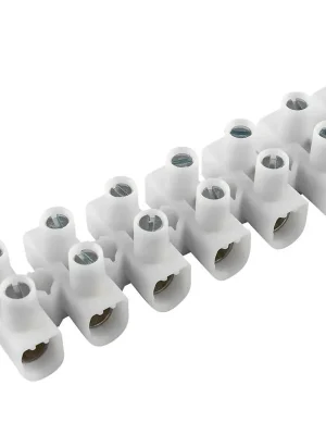 Cenový Hit Svorkovnice lámací ELEMAN EKL 2 12pól 41A 12x2,5-10mm2, bílá (čokoláda) 1000105