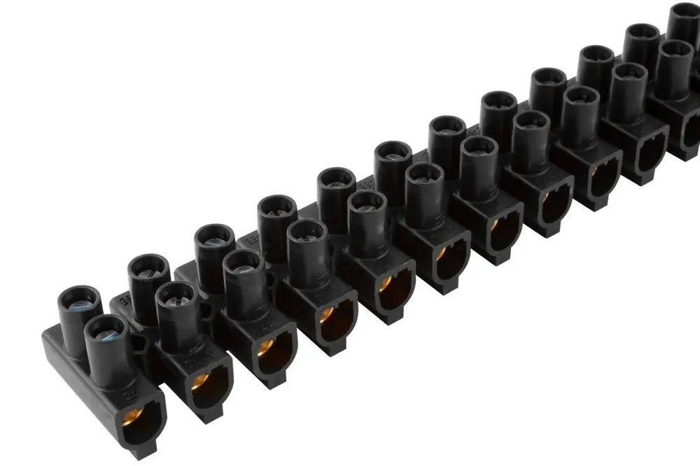 Omezená Nabídka Svorkovnice lámací mosaz ELEMAN EKL 4 E(SVCE) 12pól 100A 12x10-25mm2 černá (čokoláda) 1001120