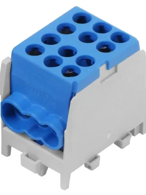 Vrácení Zdarma ELEMAN SVORKOVNICE HLAK 25 1/4 M2 100A 1PÓL. AL/CU IP20 MODRÁ NA DIN /2080169 1010288