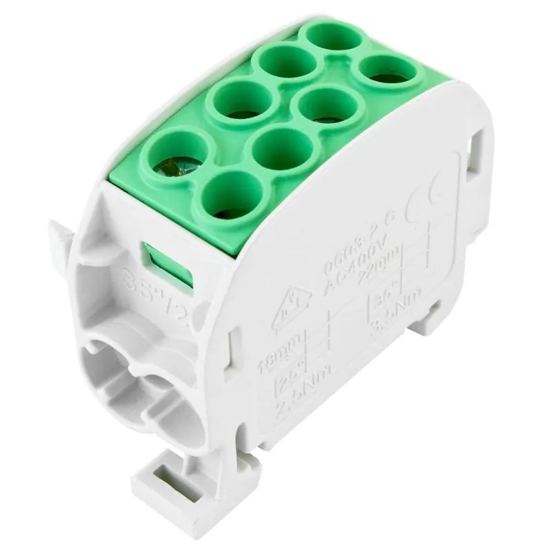 Super Cena ELEMAN SVORKOVNICE ROZBOČ. HLAK 35//1 C PE 202A 1P CU IP20 ZELENÁ NA DIN 1003160