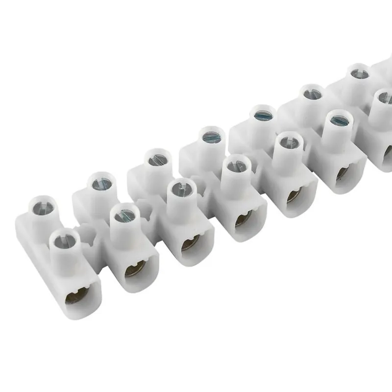 Svorkovnice lámací ELEMAN EKL 0 S 12pól 24A 12x1-4mm2, bílá (čokoláda) 1000103 Tovární Cena