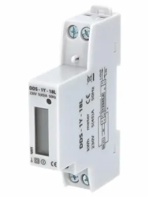 ELEMAN ELEKTROMĚR DDS-1Y-18L 45A, 1MOD. LCD 1-FÁZ. 1-TAR. PODRUŽNÝ 1100881 Levný