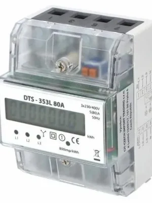 Odeslání Ihned ELEMAN ELEKTROMĚR DTS 353-L 80A, 4,5MOD. LCD 3-FÁZ. 1-TAR. PODRUŽNÝ 1100883