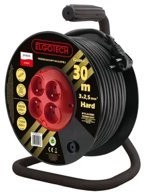 ELGOTECH BUBEN PRODLUŽ. 3X2,5 30M PZB-40-30G/2,5 GUMA 20500095 Top Prodej