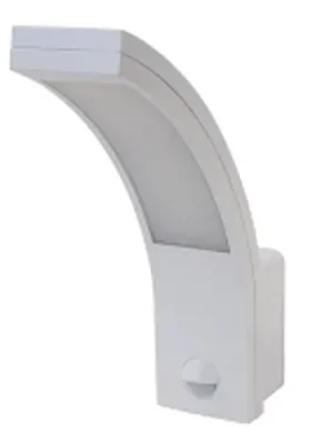 Tracon SLI15W Nástěnné svítidlo oblý tvar 230VAC, 15W, 140°, 2-9m, 10s-5m, 4500K , IP54, 1100lm, EEI=G Objednat Nyní