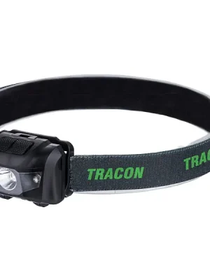 Přímo Od Výrobce Tracon HL120E Čelová svítilna na baterie 3 W, 120 lm, 12 h, 3×AAA 1,5 VDC