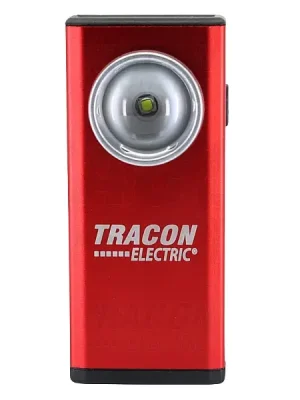Tracon STLAL5W Akumulátorová ruční LED svítilnakovová 5W, 6000K, 3,7V 1800mAh, 200lm, IP54, 3h Novinka