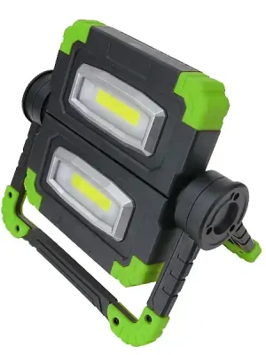 Tracon STLFL210W Akumulátorový montážní LED reflektor s funkcí, exter.akum. 20 W, 6500 K, 3,7 V, 5000 mAh, Li-Ion, 850 lm, 4 h, IP43 Aktuální