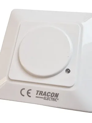 Ověřený Tracon TMB-054R Mikrovlnný snímač pohybu, bílý 230 VAC, 5,8 GHz, 180°, 5-15 m, 10 s-12 min, 3-2000lux