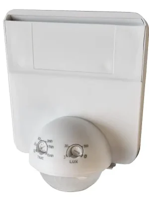 Top Prodej Tracon TMB-316 Infračervený snímač pohybu,nástěnný, plochý , bílý 230V, 50 Hz, 360°, 2-10 m, 10 s-15 min, 3-2000lux, IP65