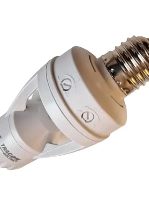 Přímo Od Výrobce Tracon TMB-E50 Adaptér s infračerveným snímačem pohybu, do objímky E27 230 VAC, 120°, max. 6 m, 10 s-5 min, 3-2000 lux