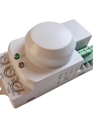 Zlevněný Tracon TMB-L01G Mikrovlnný snímač pohybu , do svítilny 230 VAC, 5,8 GHz, 360°, 1-8 m, 10 s-12 min, 3-2000lux