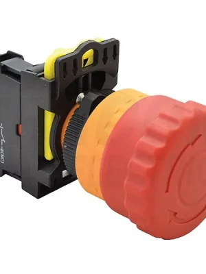 Tracon NYG3-ETR Nouzové tlačítko, s aretacíčervené 1×NC, 5A/230V AC-15, 40mm, IP65 Výhodná Nabídka
