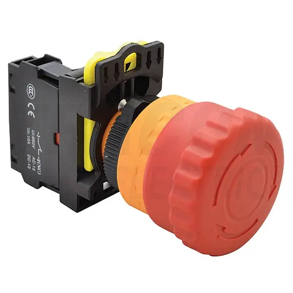 Tracon NYG3-ETR Nouzové tlačítko, s aretacíčervené 1×NC, 5A/230V AC-15, 40mm, IP65 Výhodná Nabídka