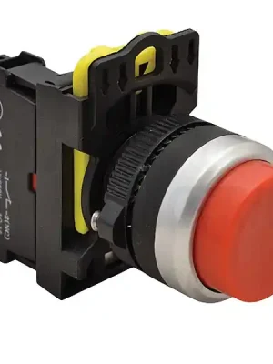 Tracon NYG3-HR Vystouplé tlačítko, červené 1×NC, 5A/230V AC-15, IP65 Rychlé Dodání