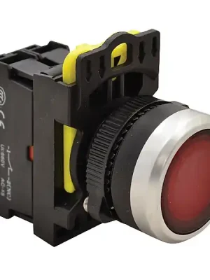 Tracon NYG3-LR Výstupní tlačítko, červené 1×NC, 5A/230V AC-15, IP65, LED 230V AC/DC Cenově Výhodný