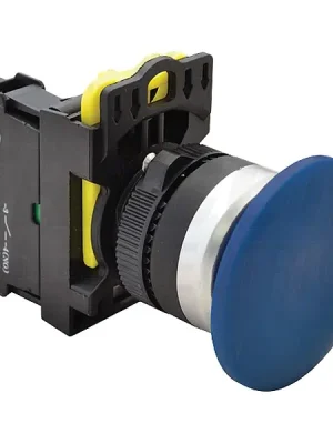 Tracon NYG3-MB Hřibové tlačítko, modré 1×NO, 5A/230V AC-15, 40mm, IP65 Kup Teď
