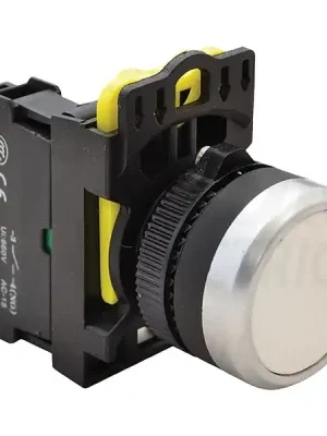 Originální Tracon NYG3-W Klasické tlačítko, bílé 1×NO, 5A/230V AC-15, IP65