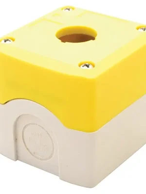 Tracon NYGD-1YE Krabicová sestava k tlačítkům žlutá, 1 d=22,5, IP65, 2×PG-13,5 Objednat Nyní