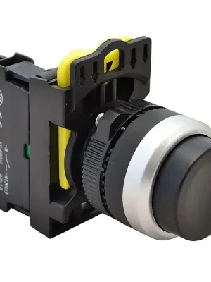 Tracon NYK3-HBK Vystouplý tlačítkový spínač černý 1×NO, 5A/230V AC-15, IP42 Rychlé Dodání