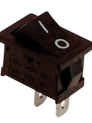 Tovární Cena Tracon TES-34 Kolébkový vypínač, ON-OFF, červený 16(6)A, 250V AC