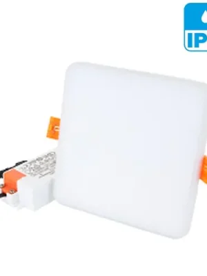Tracon LED-DLNIP-10NW Podhledové čtvercové LED svítidlo, se zvýšeným krytím 230 VAC, 10 W, 4000 K, 920 lm, IP66, EEI=G Novinka