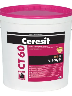 Omítka akrylátová Ceresit CT 60 Visage 0,5 mm 25 kg Jen Po Omezenou Doba