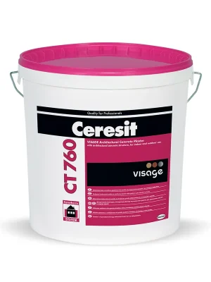 Omítka dekorativní Ceresit CT 760 VISAGE pohledový beton 20 kg Vrácení Zdarma