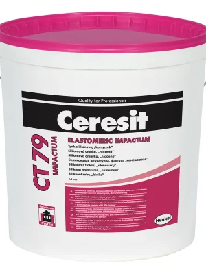 Omítka elastomerová Ceresit CT 79 hlazená 1,5 mm 25 kg Cenová Bomba
