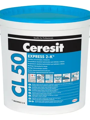 Dokud Zásoby Vydrží Hydroizolace Ceresit CL 50 Express 2-K 12,5 kg