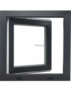 Okno plastové BRAVO OS1 RAL 7016/bílá pravé 600×600 mm Autentický