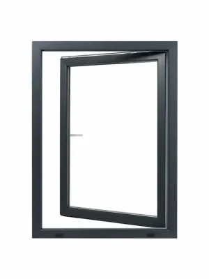 Okno plastové BRAVO OS1 RAL 7016/bílá levé 900×1 200 mm Cenový Hit