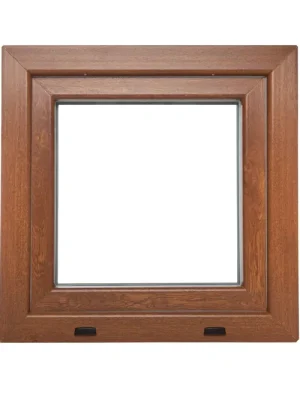 Víkendová Akce Okno plastové BRAVO OS1 golden oak/white pravé 500×500 mm