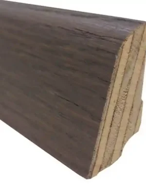 Lišta soklová EkoWood dýha dub grafit, 19×40×2 400 Poslední Šance