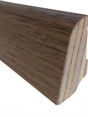 Novinka Lišta soklová EkoWood dýha dub eben, 19×40×2 400