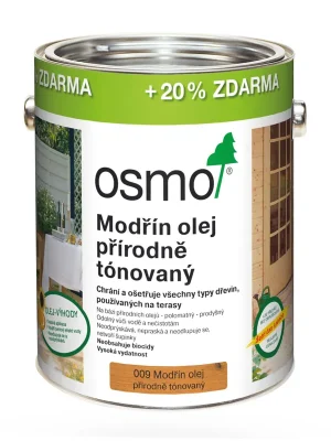 Akční Cena Olej terasový Osmo 009 modřín 3 l
