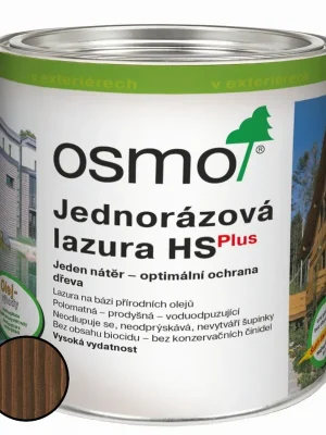 Bezpečná Platba Lazura jednorázová Osmo HS plus 9264 palisandr 2,5 l