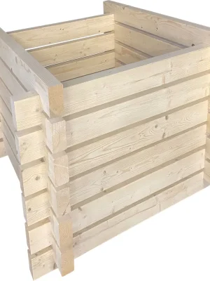 Vysoce Kvalitní Kompostér dřevěný 1000×1000×900 mm